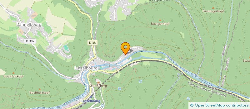 localisation de l'entreprise CLEAN AIR TECHNOLOGY  LUTZELBOURG