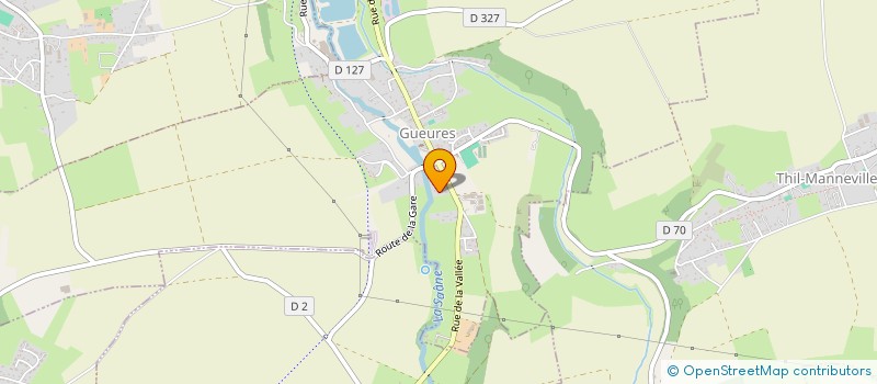 localisation de l'entreprise CLEAN ALL SERVICES  GUEURES