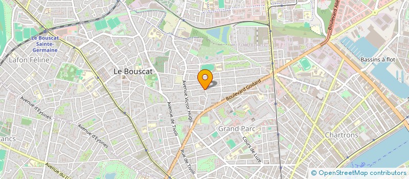 localisation de l'entreprise CLEAN AQUITAINE  LE BOUSCAT