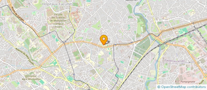 localisation de l'entreprise CLEAN AREA 34 à MONTPELLIER
