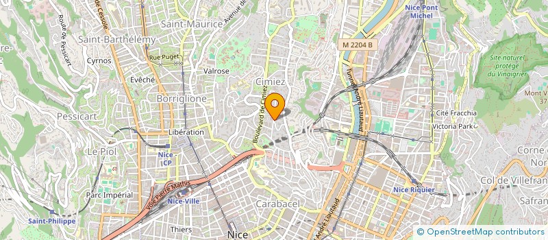 localisation de l'entreprise CLEAN ASSISTANCE à NICE