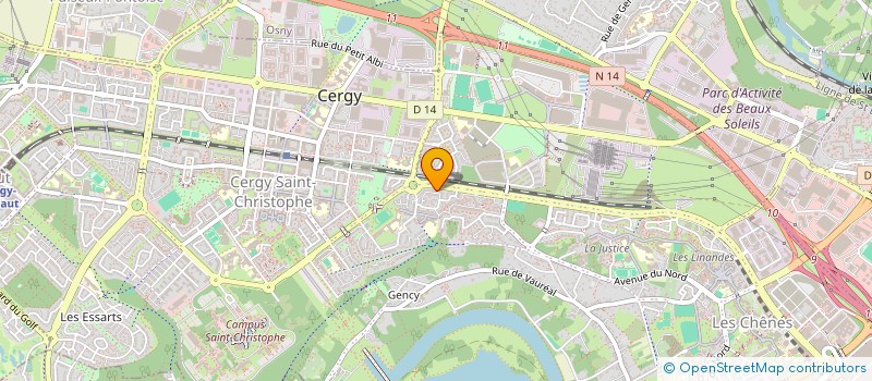 localisation de l'entreprise CLEAN ATLAS BY ATLAS PRESTIGE  CERGY