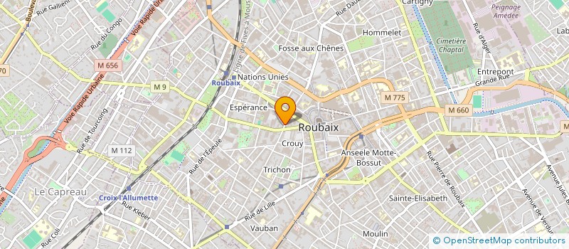 localisation de l'entreprise CLEAN AUDIT à ROUBAIX