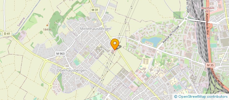 localisation de l'entreprise CLEAN AUTO  MITTELHAUSBERGEN