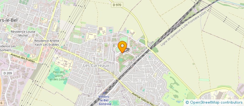 localisation de l'entreprise CLEAN AUTO  GONESSE