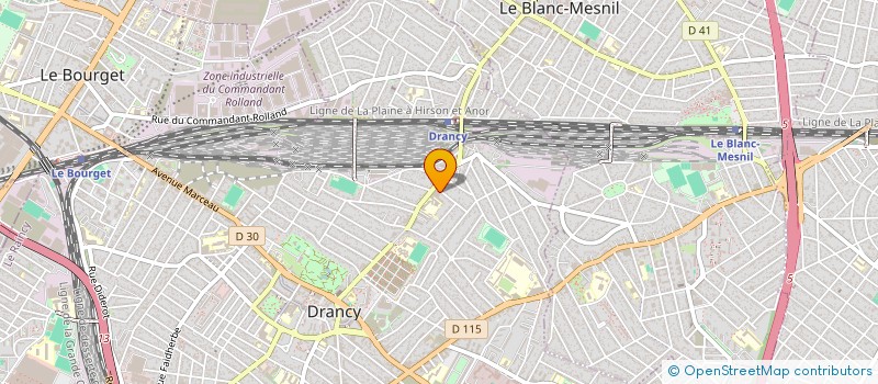localisation de l'entreprise CLEAN-AUTO à DRANCY