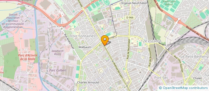 localisation de l'entreprise CLEAN AUTO TAPIS à REIMS