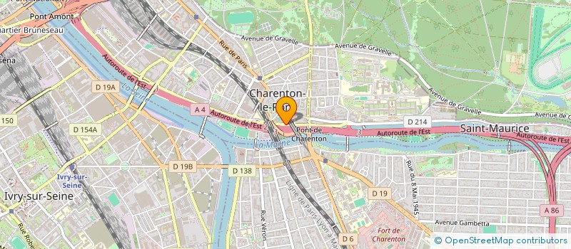 localisation de l'entreprise CLEAN AUTOMOBILE SERVICE  CHARENTON-LE-PONT