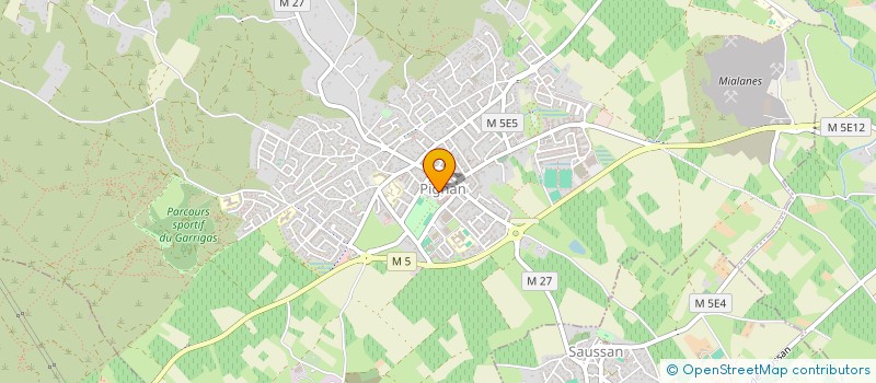 localisation de l'entreprise CLEAN'B  PIGNAN