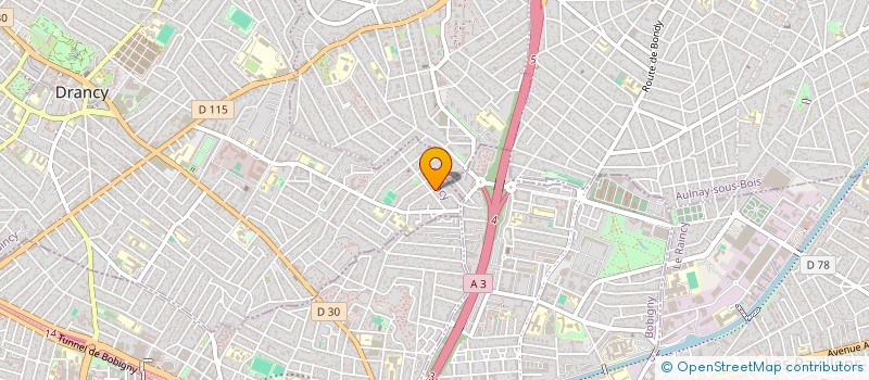 localisation de l'entreprise CLEAN'BAT 92 à DRANCY