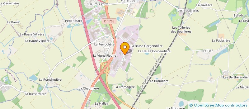 localisation de l'entreprise CLEAN BIOLOGICS à MONTAIGU-VENDEE