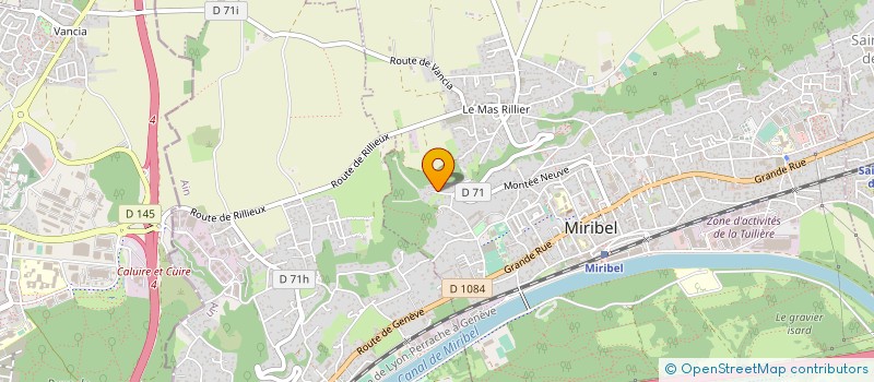 localisation de l'entreprise CLEAN BOX à MIRIBEL