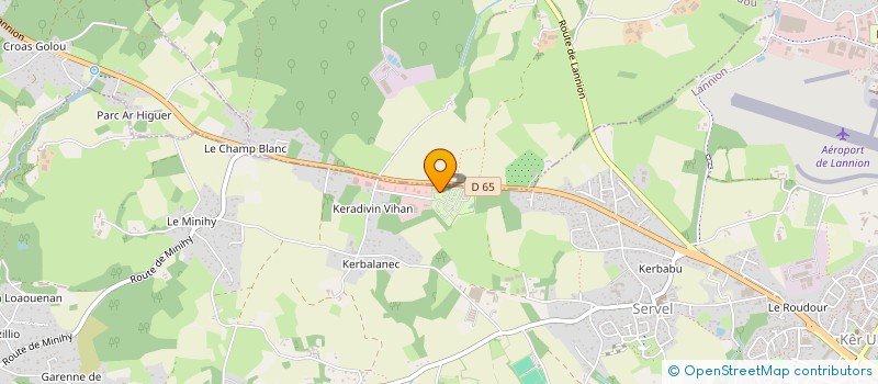 localisation de l'entreprise CLEAN BREIZH à LANNION