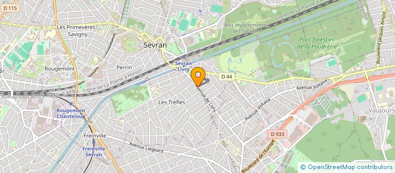 localisation de l'entreprise CLEAN CAB à SEVRAN