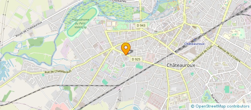 localisation de l'entreprise CLEAN CAR 36 à CHATEAUROUX
