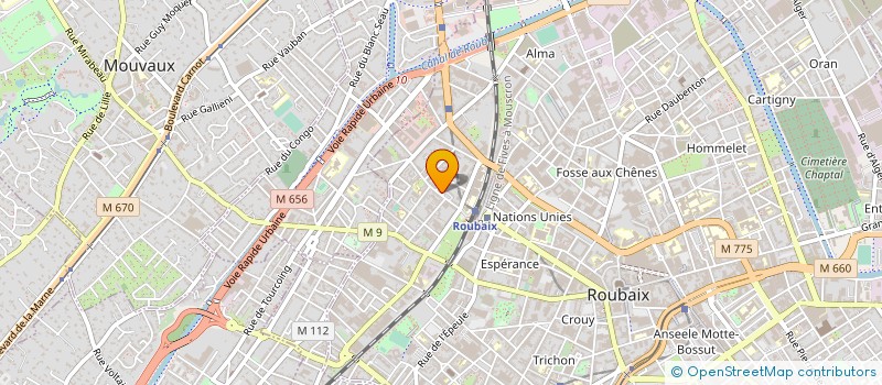 localisation de l'entreprise CLEAN CAR à ROUBAIX