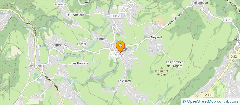 localisation de l'entreprise CLEAN CAR 38  HERBEYS