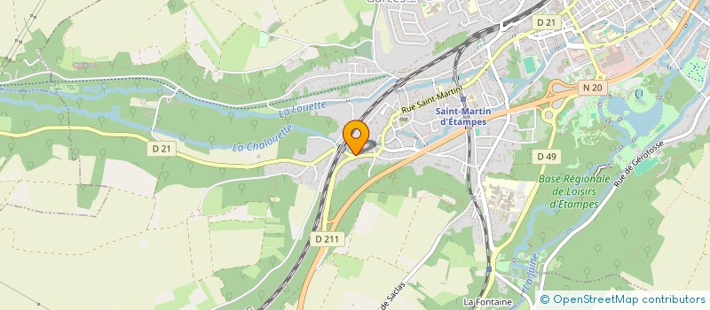 localisation de l'entreprise CLEAN CAR PRO à ETAMPES