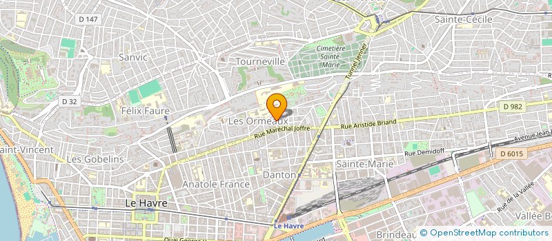 localisation de l'entreprise CLEAN CARPET à LE HAVRE