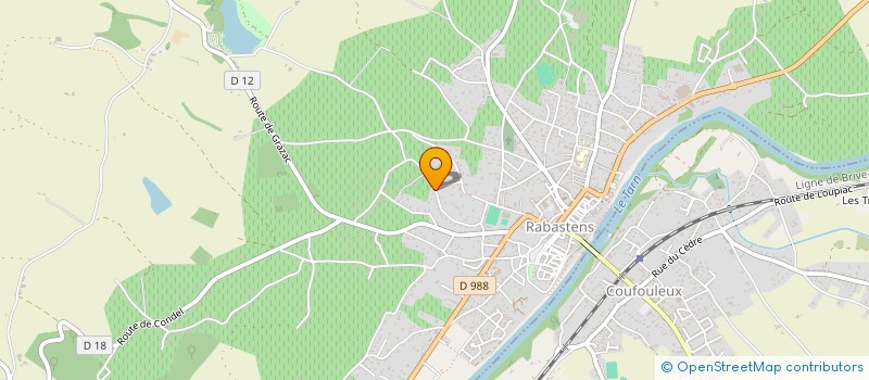 localisation de l'entreprise CLEAN CENTRALE à RABASTENS