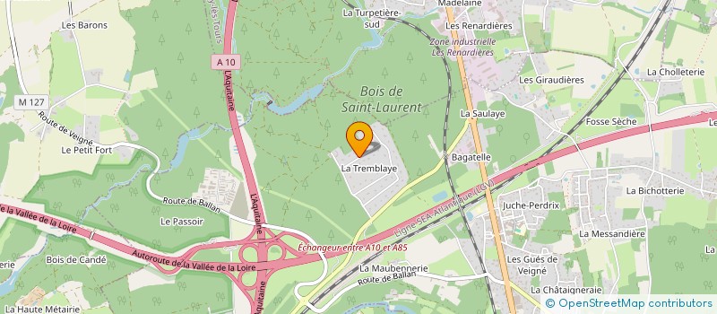 localisation de l'entreprise CLEAN CITY à SAINT-AVERTIN