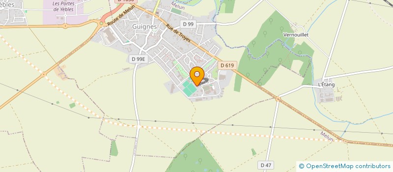 localisation de l'entreprise CLEAN COMME UN CLIN D'OEIL à SAINT-MICHEL-SUR-ORGE