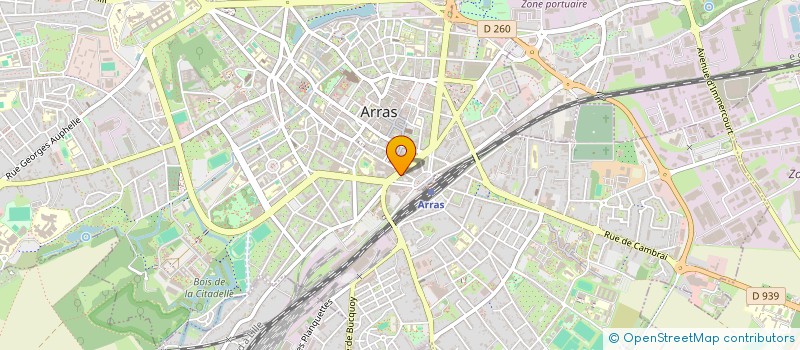 localisation de l'entreprise CLEAN CONCEPT GRV à ARRAS