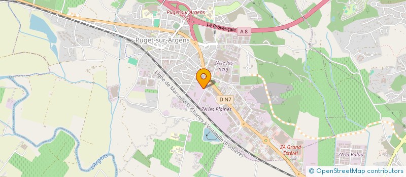 localisation de l'entreprise CLEAN COVER ZONE à PUGET-SUR-ARGENS