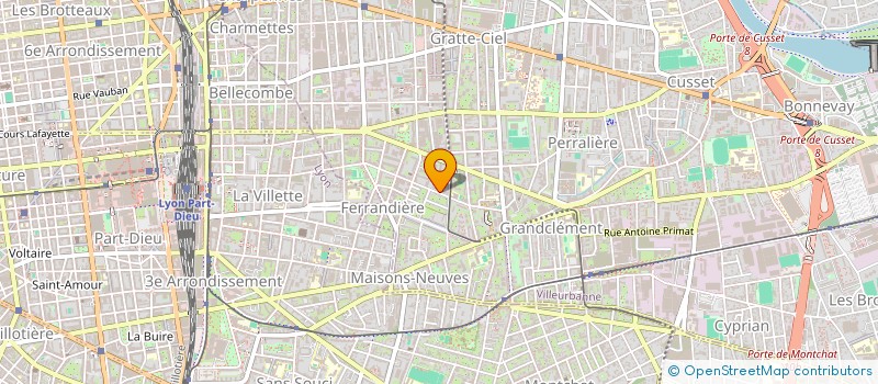 localisation de l'entreprise CLEAN DECO SERVICES  VILLEURBANNE