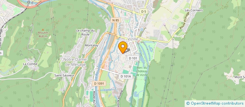 localisation de l'entreprise CLEAN DEPANNAGE à VIZILLE