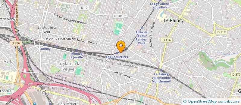 localisation de l'entreprise CLEAN-DIO  VILLEMOMBLE