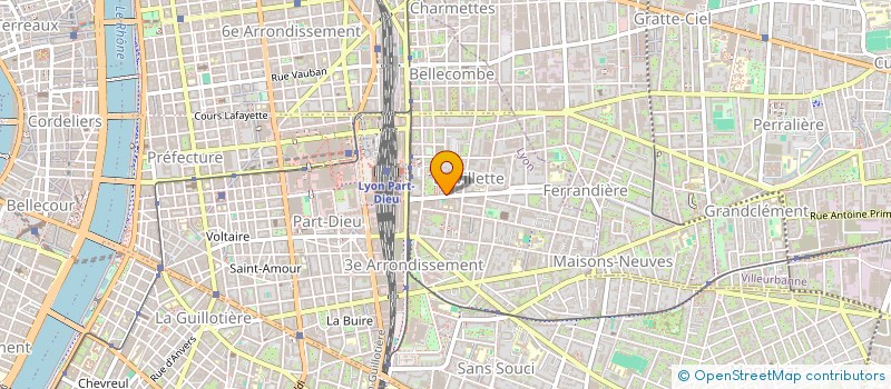 localisation de l'entreprise CLEAN DISTRIBUTION FRANCE à LYON