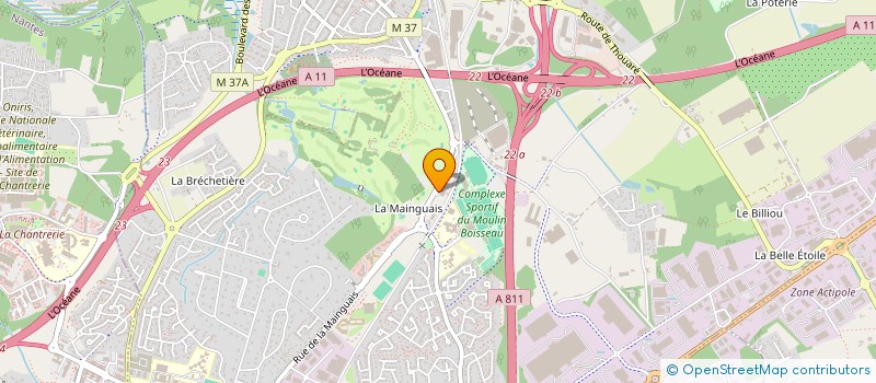 localisation de l'entreprise CLEAN DOM SERVICES à CARQUEFOU