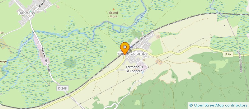 localisation de l'entreprise CLEAN DU O  SAINTE-COLOMBE