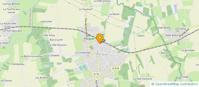 localisation de l'entreprise CLEAN EMERAUDE à SAINT-JOUAN-DES-GUERETS