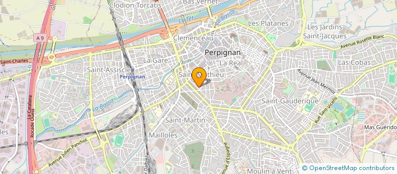 localisation de l'entreprise CLEAN-ENERGIES  PERPIGNAN