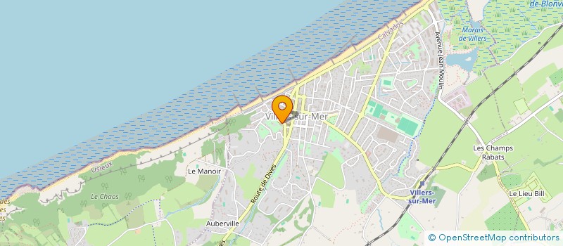 localisation de l'entreprise CLEAN ENTRETIEN NETTOYAGE à VILLERS-SUR-MER