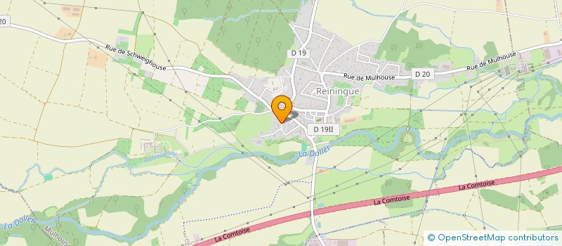 localisation de l'entreprise CLEAN EXPERT  REININGUE