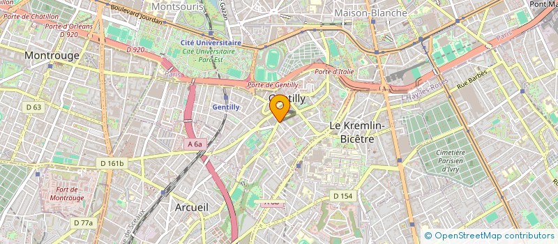 localisation de l'entreprise CLEAN EXPRESS à GENTILLY