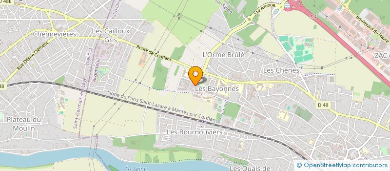 localisation de l'entreprise CLEAN EXPRESS  HERBLAY-SUR-SEINE