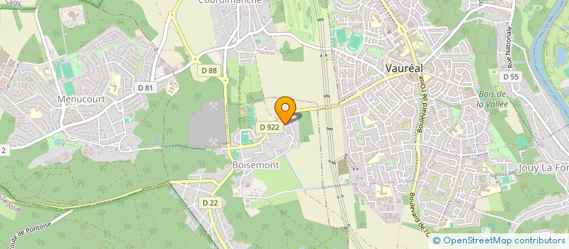 localisation de l'entreprise CLEAN EXPRESS FRANCE à CERGY