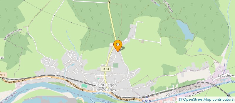 localisation de l'entreprise CLEAN FACADE - TOITURE  SAINT-LEGER-DES-VIGNES