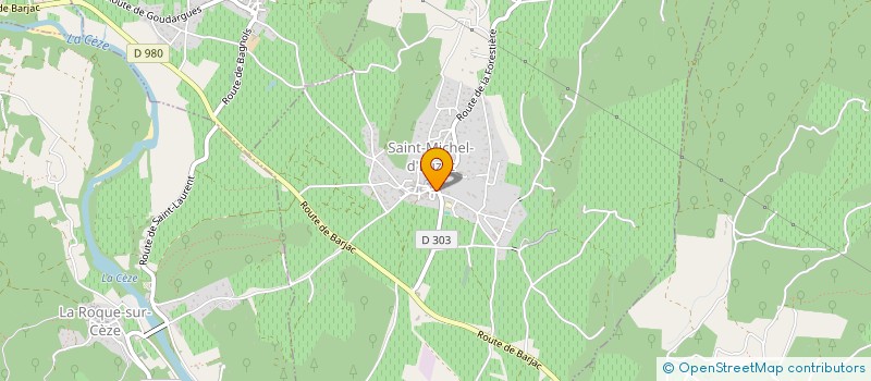 localisation de l'entreprise CLEAN & FOOD  BAGNOLS-SUR-CEZE