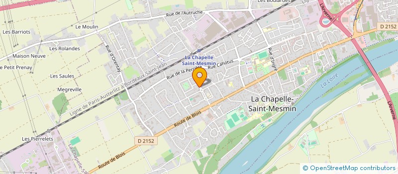 localisation de l'entreprise CLEAN FOOD INDUSTRY à LA CHAPELLE-SAINT-MESMIN