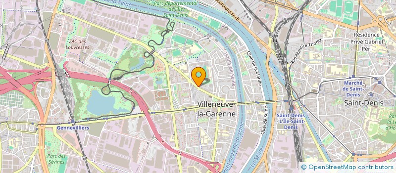 localisation de l'entreprise CLEAN GAD SERVICES à VILLENEUVE-LA-GARENNE