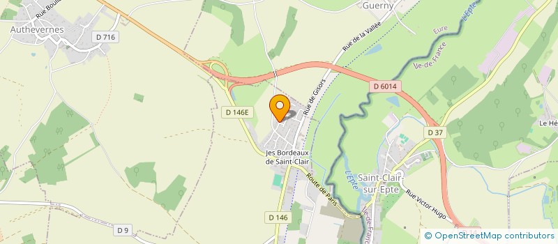 localisation de l'entreprise CLEAN GARDEN  CHATEAU-SUR-EPTE