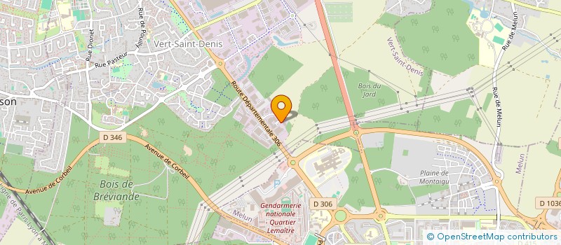 localisation de l'entreprise CLEAN GARDEN à VERT-SAINT-DENIS