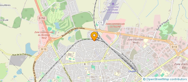 localisation de l'entreprise CLEAN&GO à CHOLET