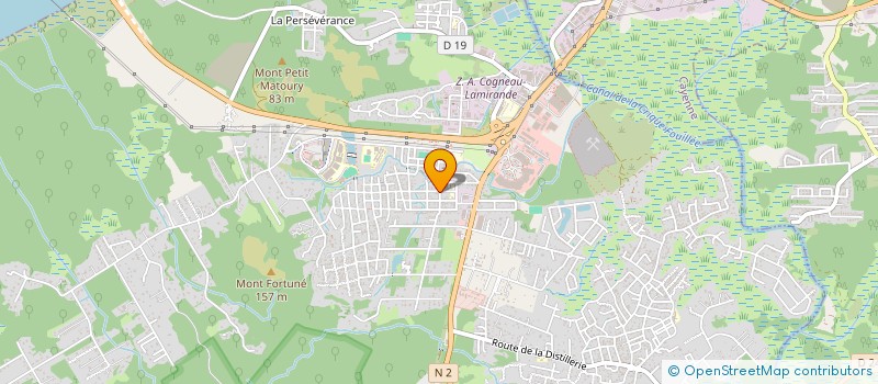 localisation de l'entreprise CLEAN GREEN à MATOURY