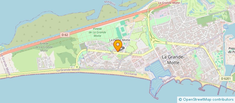 localisation de l'entreprise CLEAN HOME  LA GRANDE-MOTTE